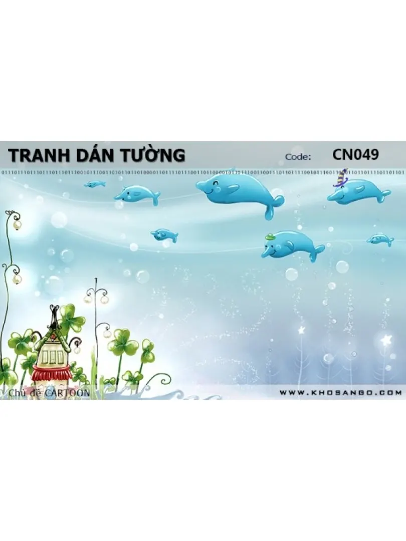 Tranh dán tường CARTOON CN049