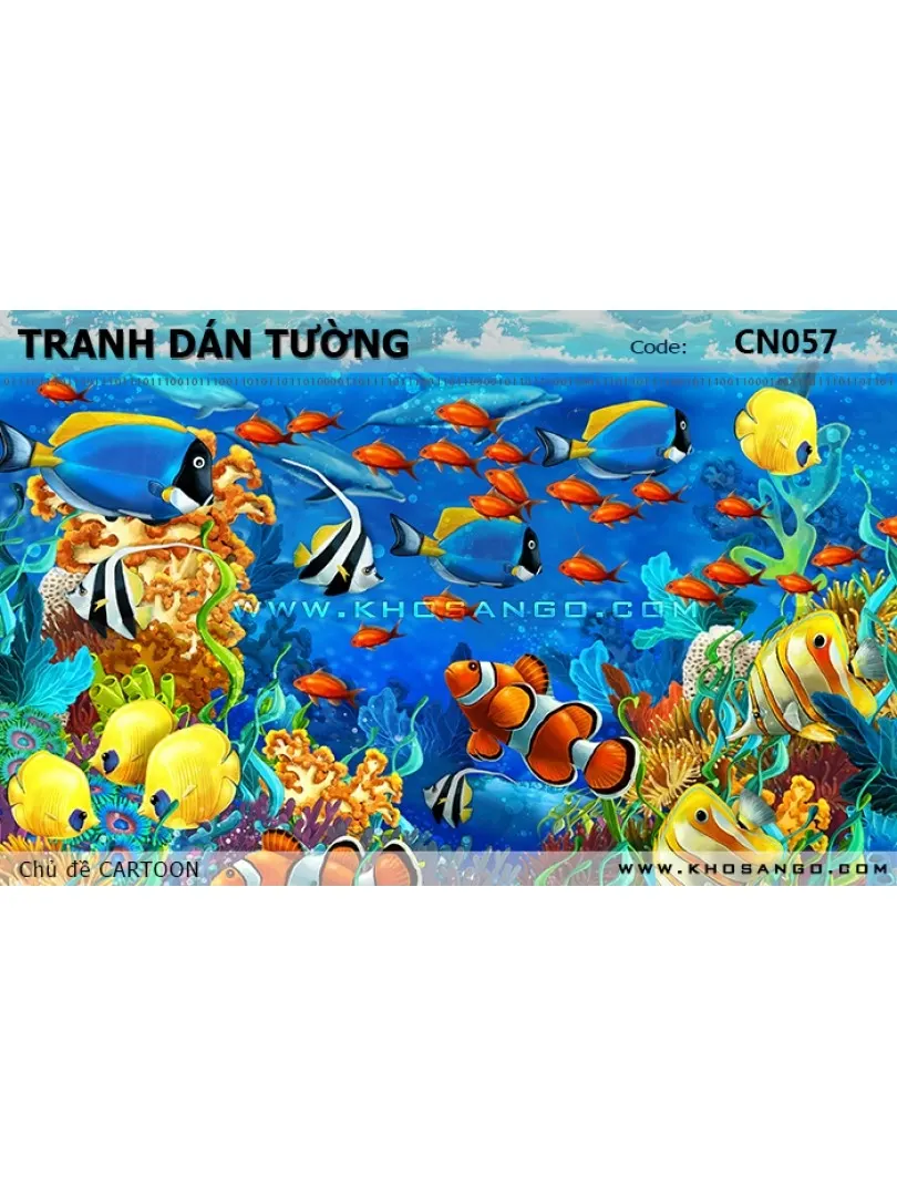 Tranh dán tường CARTOON CN057
