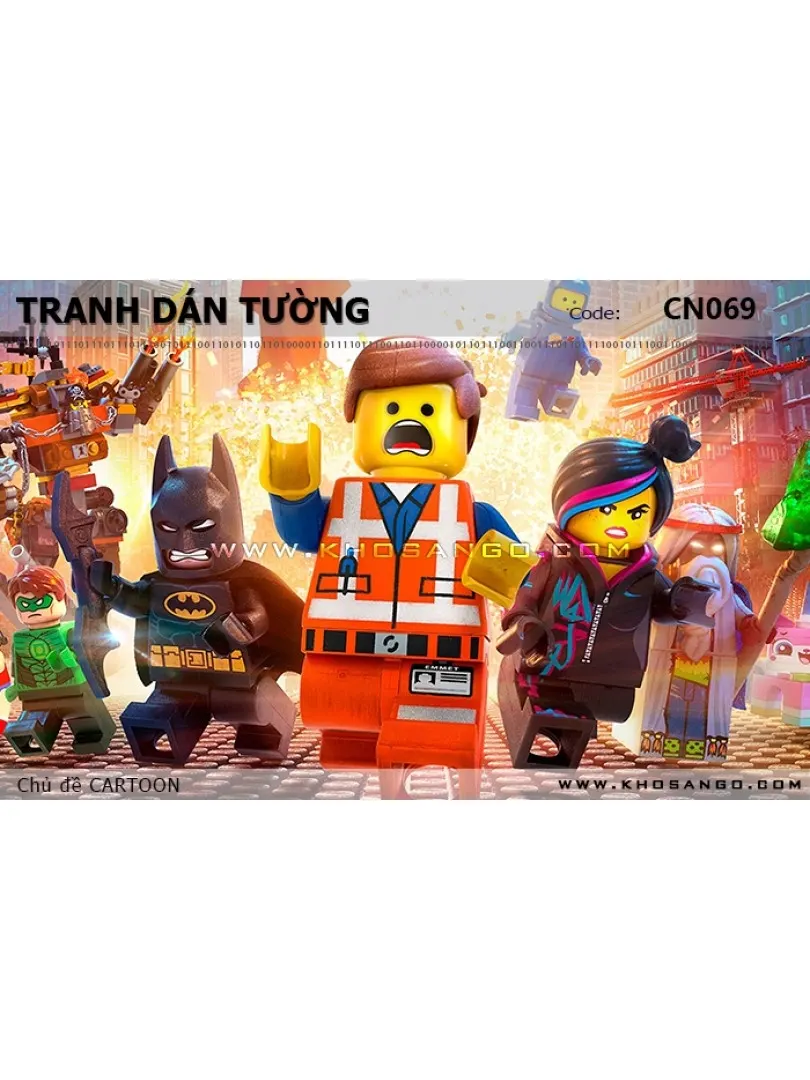 Tranh dán tường CARTOON CN069