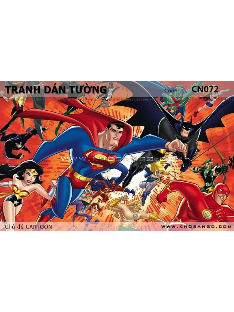 Tranh dán tường CARTOON CN072