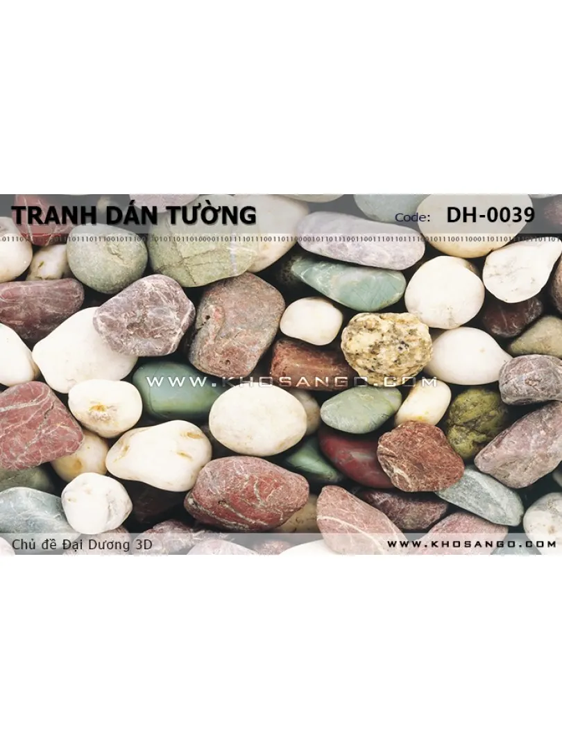 Tranh dán tường Đại Dương 3D DH-0039