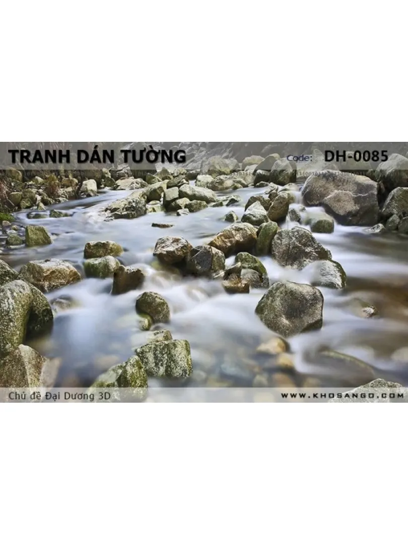 Tranh dán tường Đại Dương 3D DH-0085
