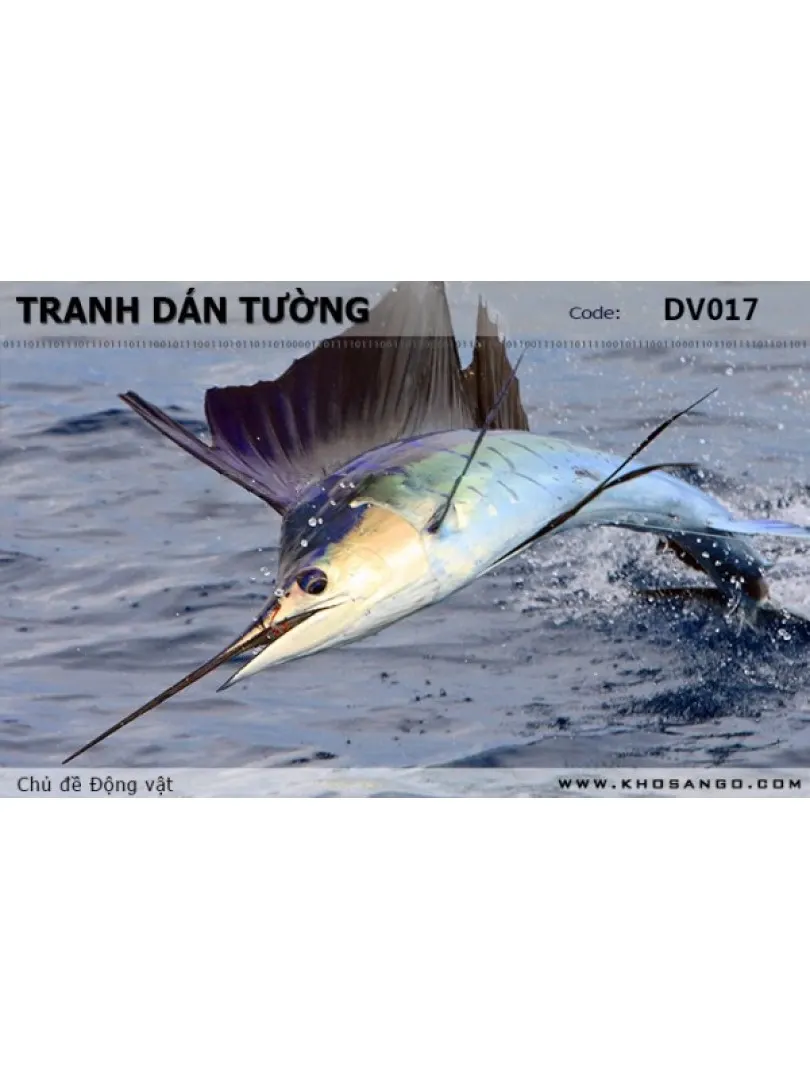 Tranh dán tường Động vật DV017