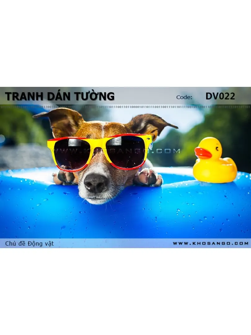 Tranh dán tường Động vật DV022
