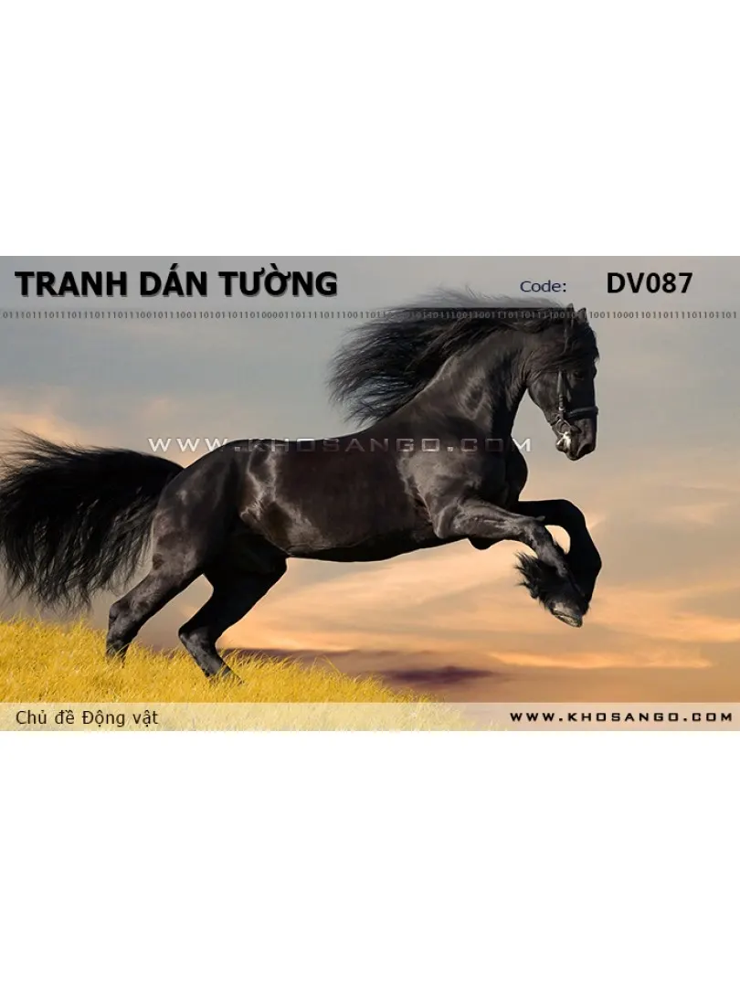 Tranh dán tường Động vật DV087