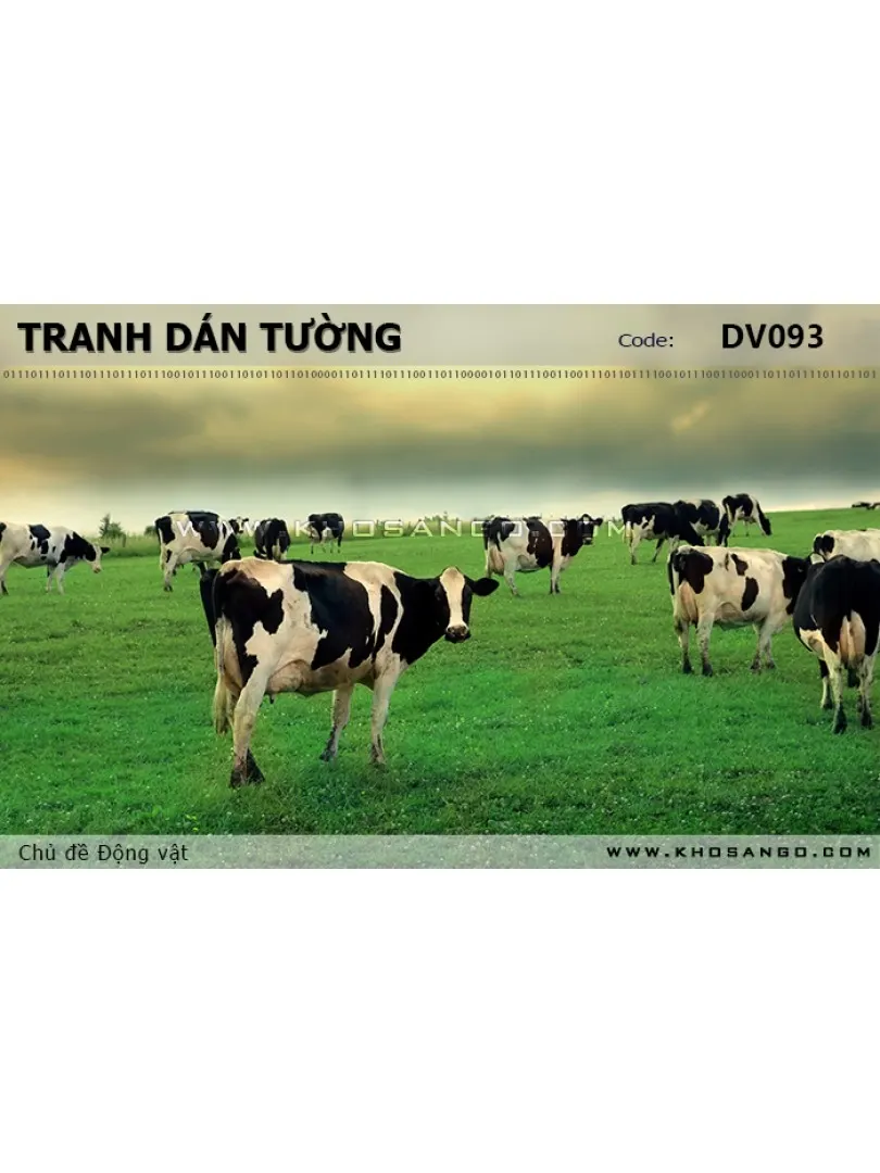 Tranh dán tường Động vật DV093