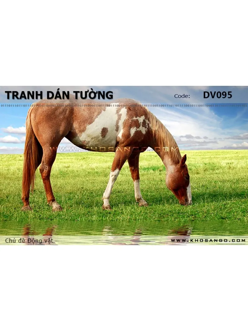 Tranh dán tường Động vật DV095