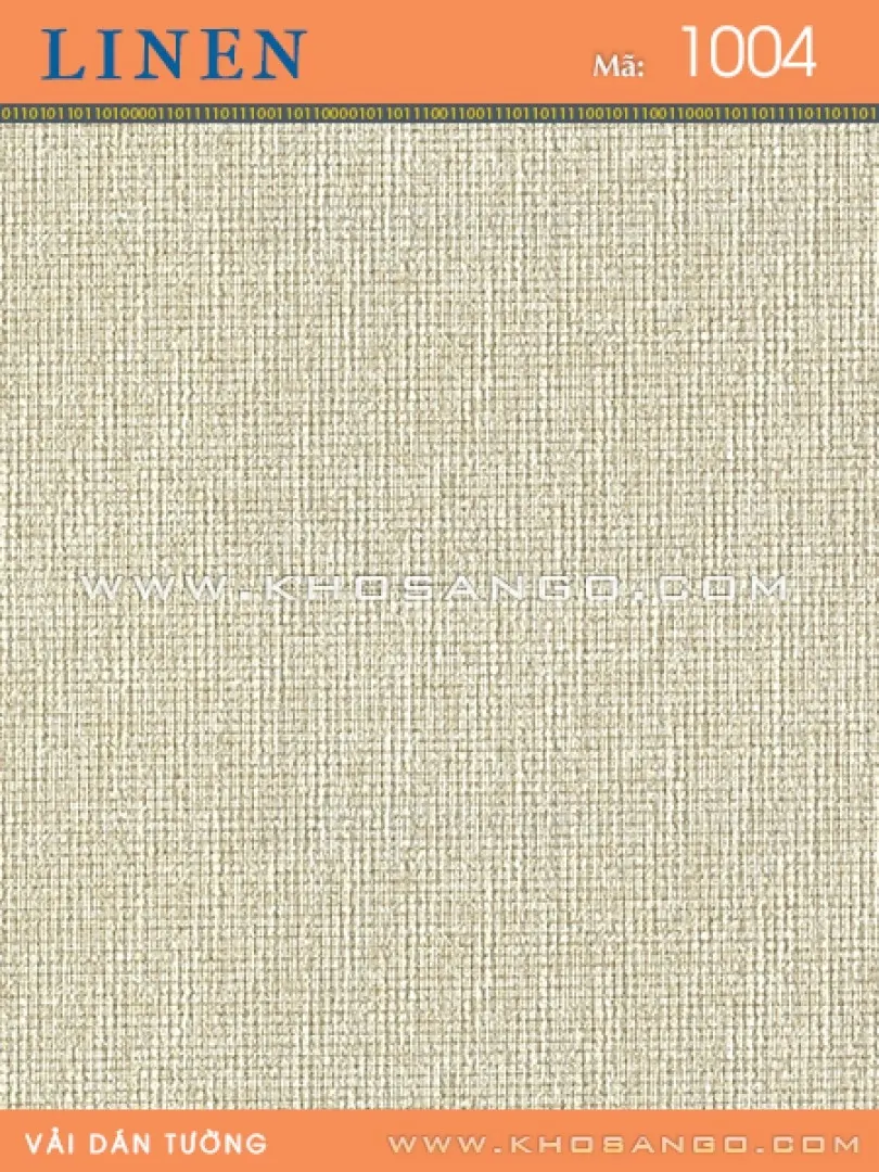Vải dán tường Linen 1004