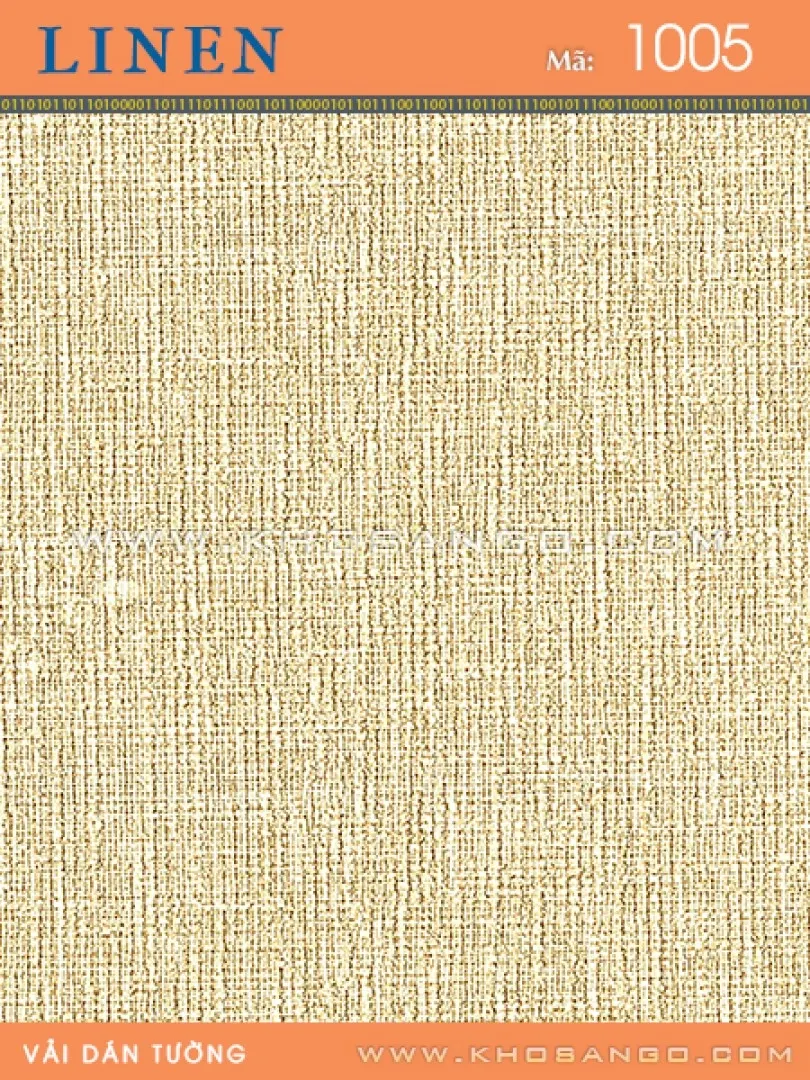 Vải dán tường Linen 1005