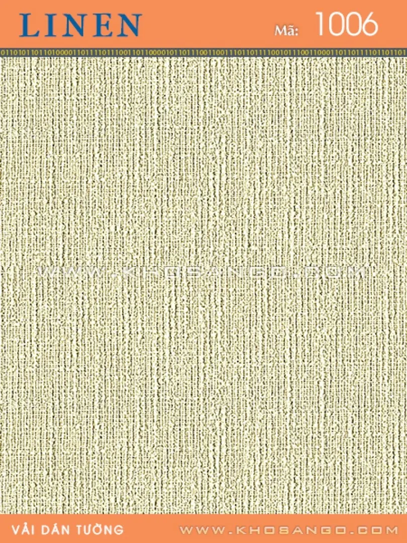 Vải dán tường Linen 1006