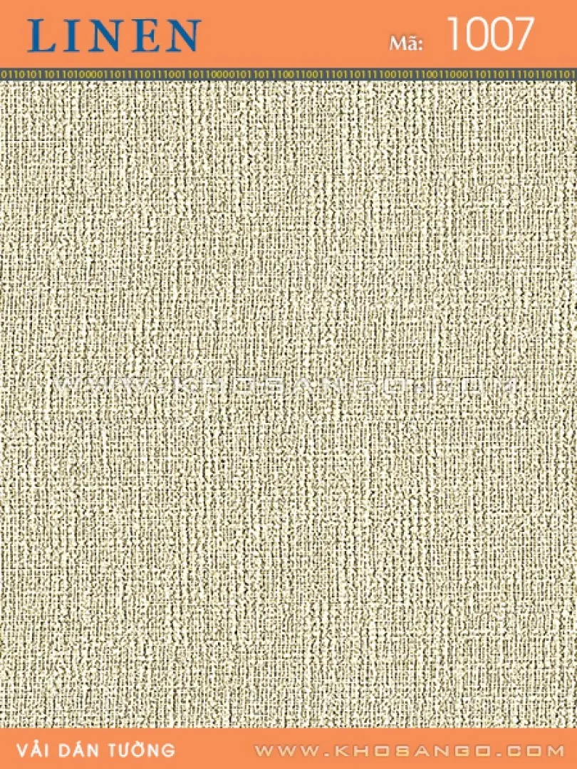 Vải dán tường Linen 1007