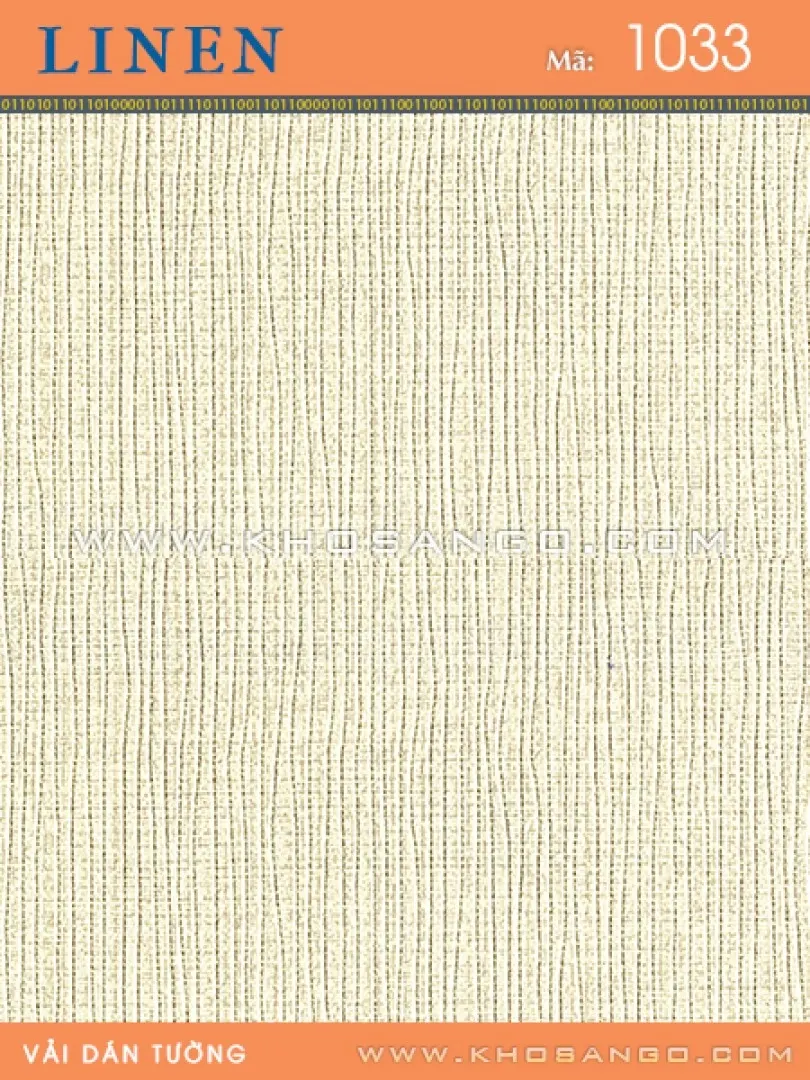 Vải dán tường Linen 1033