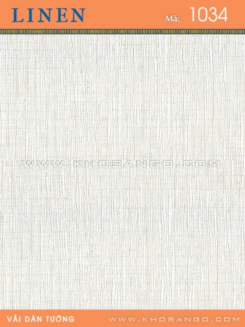 Vải dán tường Linen 1034