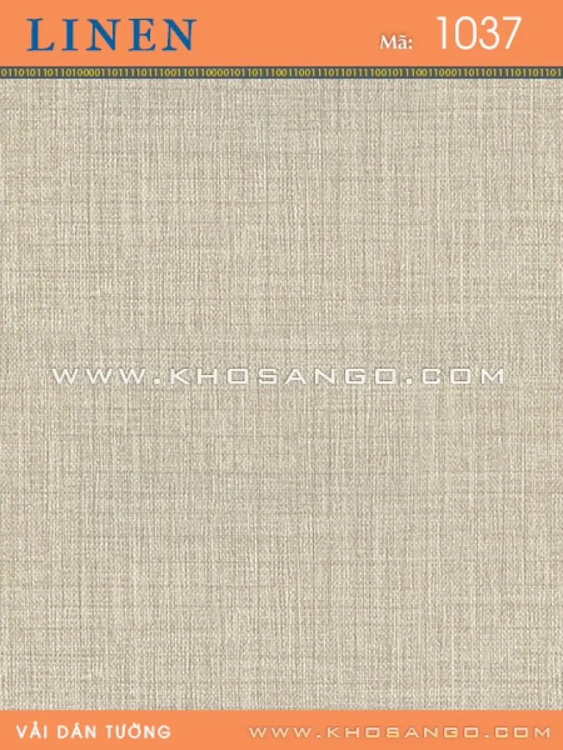 Vải dán tường Linen 1037