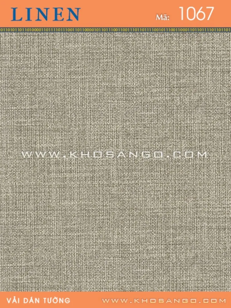 Vải dán tường Linen 1067