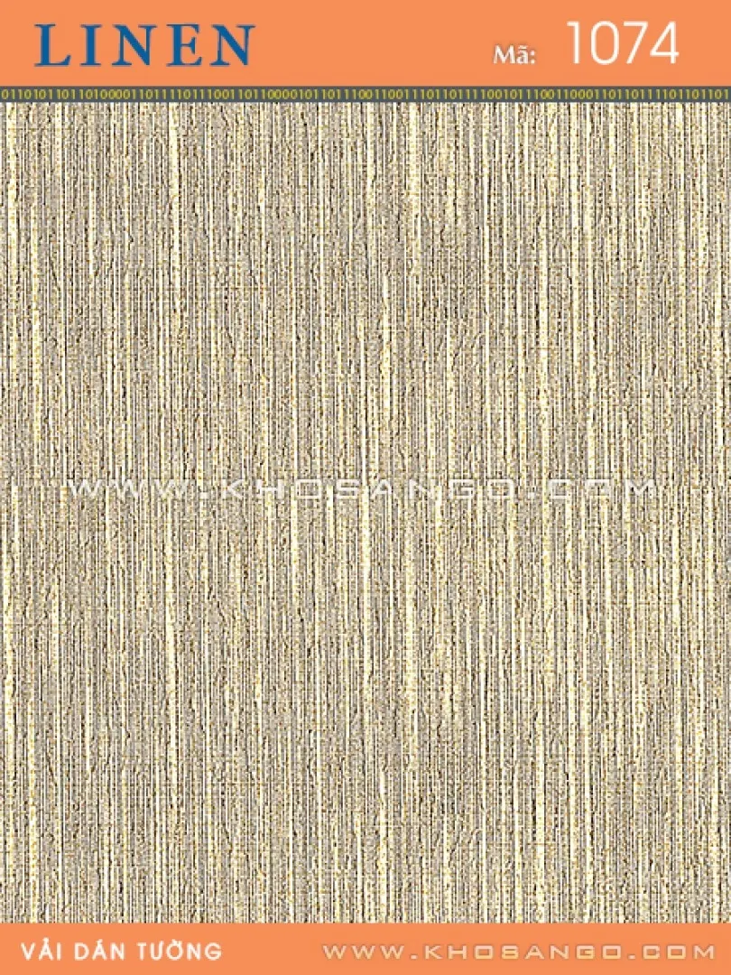 Vải dán tường Linen 1074