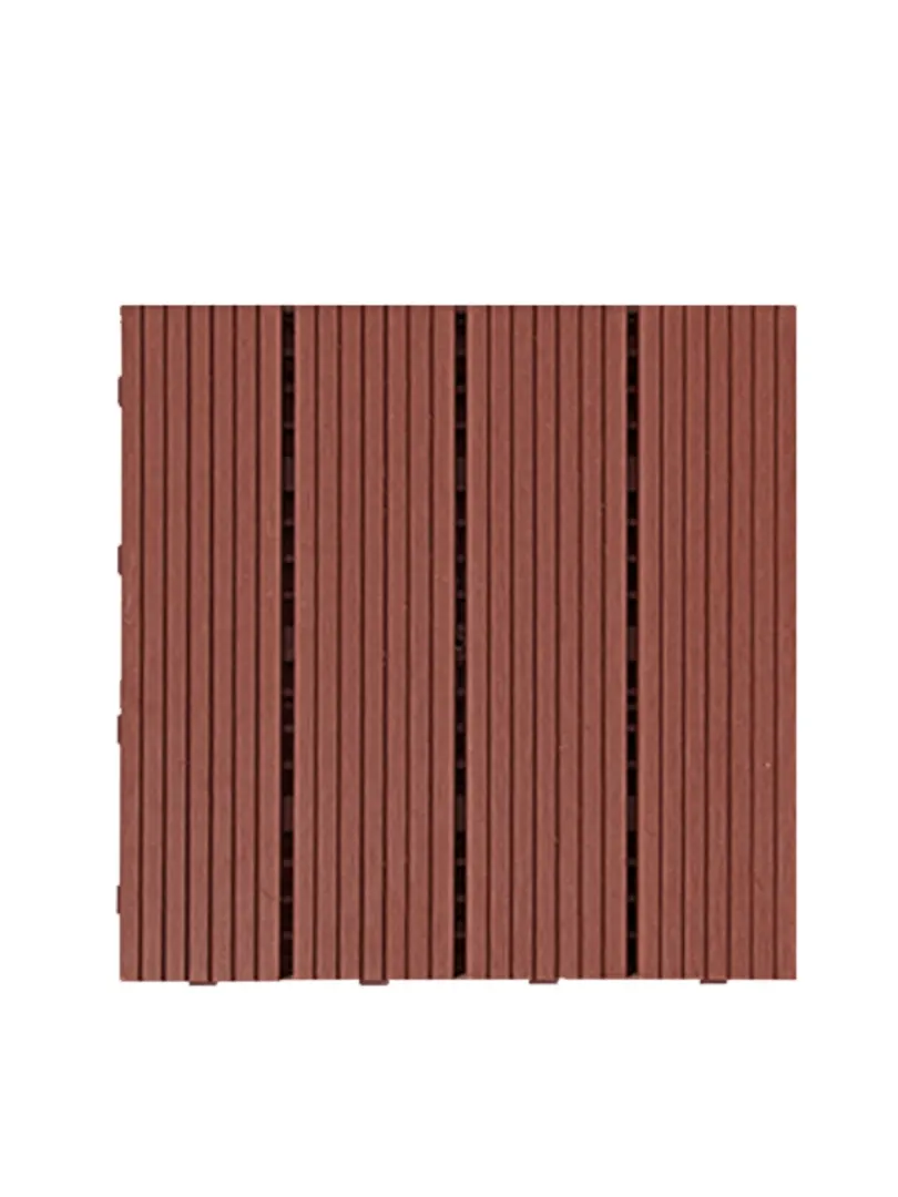 Vỉ Gỗ Nhựa EXWood ET01-Đỏ